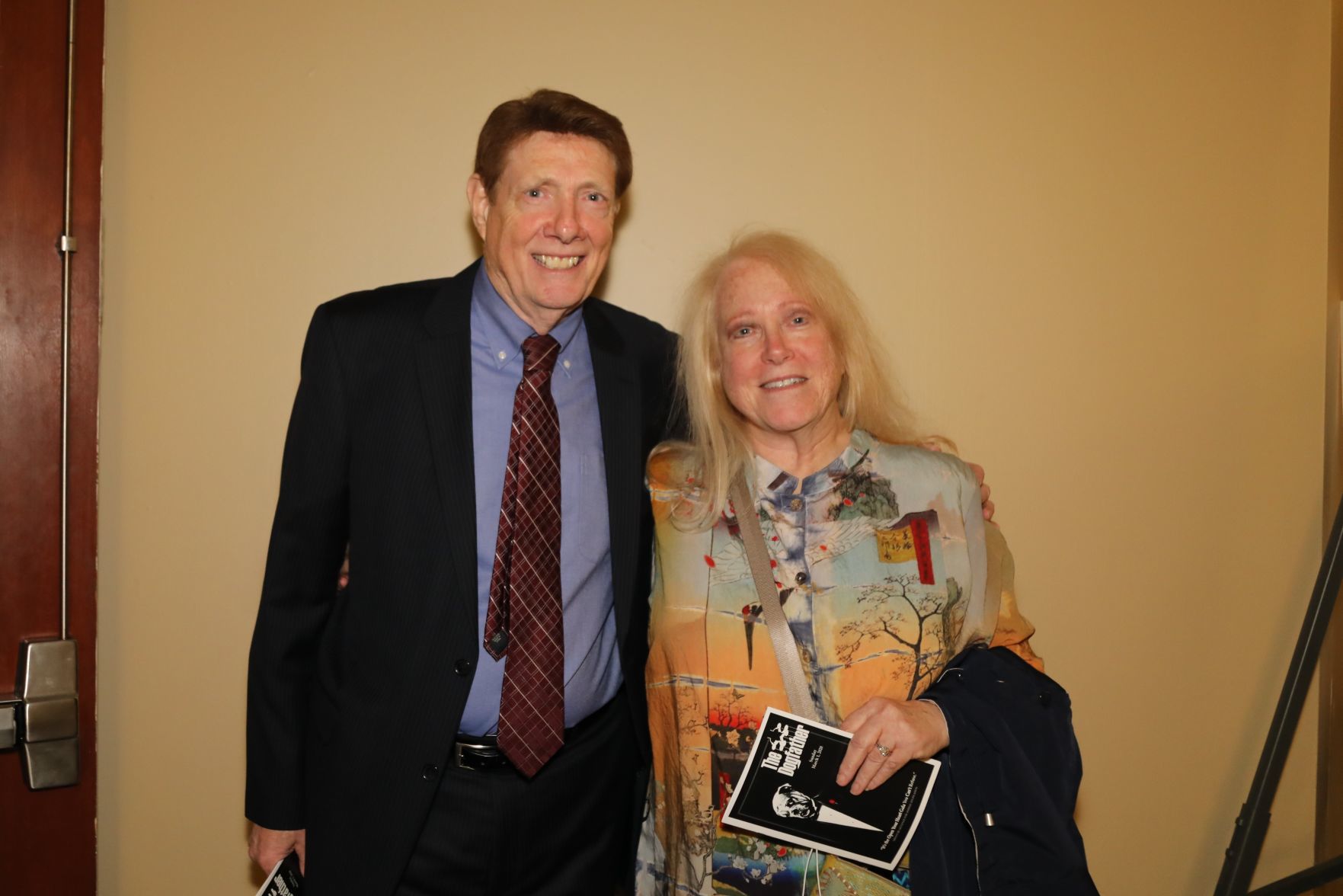 Executive Director Bob Baker, Nancy Grove